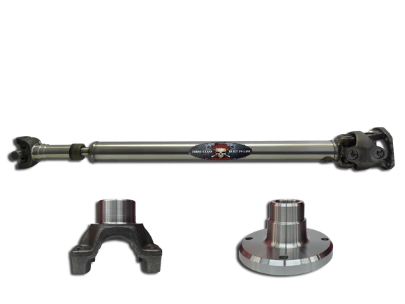 Adams Driveshaft Rear 1350 CV Driveshaft | Jeep JK 4-Door | Heavy Duty Series | Greasable U-Joints