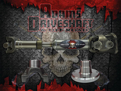 Adams Driveshaft Rear 1350 CV Driveshaft | Jeep JK 2-Door | Extreme Duty Series