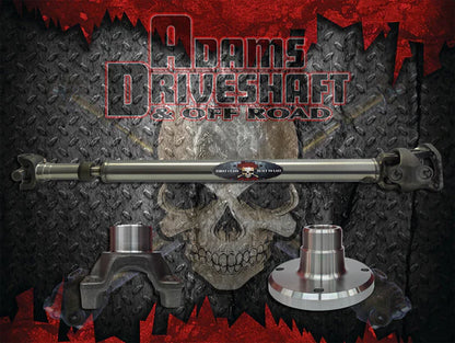 Adams Driveshaft Rear 1350 CV Driveshaft | Jeep JK 4-Door | Extreme Duty Series
