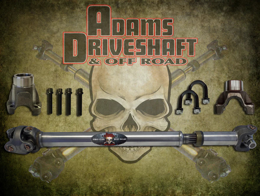 Adams Driveshaft Rear 1310 CV Driveshaft | Jeep JL 4xe 2-Door | Extreme Duty Series