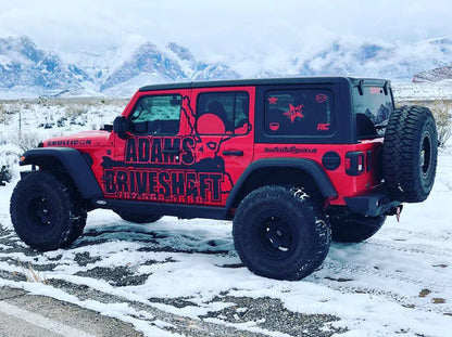 Adams Driveshaft Rear 1310 CV Driveshaft | Jeep JL 4xe 2-Door | Extreme Duty Series