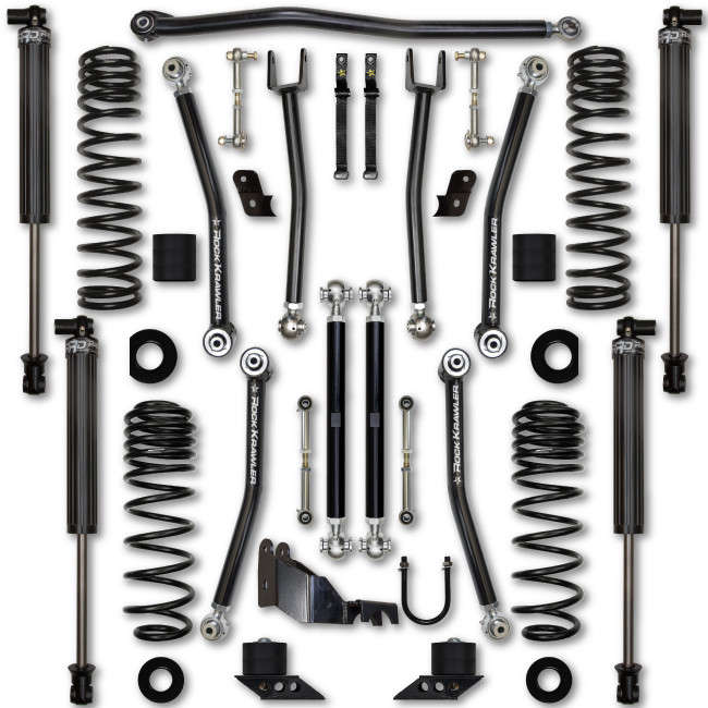 Rock Krawler 2021+ Jeep Wrangler JT (Diesel) 3in X Factor System - Stage 1
