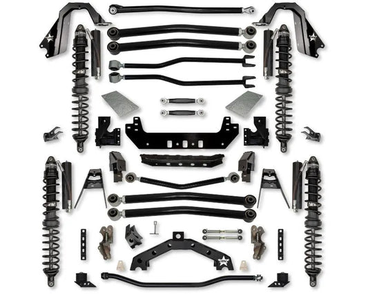 Rock Krawler 2018+ Jeep Wrangler JL 4DR 3.5in Adventure-X Long Arm Suspension - Stage 1