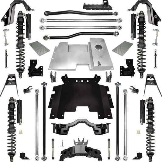 Rock Krawler 2018+ Jeep Wrangler JL 2DR Low Pinion Dana 60 Adventure X2 3 Link Rear - Rear
