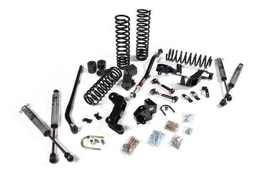 JKS 07-18 Jeep JK J-Kontrol 4Dr 3.5in System w/ Fox 2.0 Performance Series Shocks