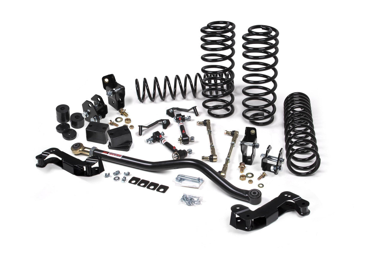JKS 18-21 Jeep JL J-Kontrol 2.5in 4Dr w/Shock Extension Brackets STD Rate Coils
