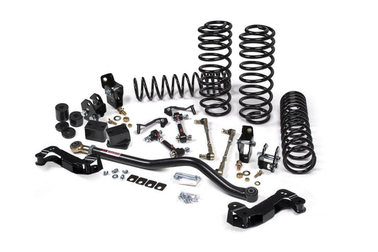 JKS 18-21 Jeep JL J-Kontrol 2.5in 4Dr w/Shock Extension Brackets STD Rate Coils