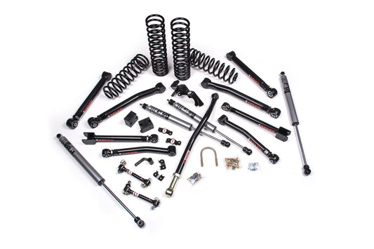 JKS 07-18 Jeep JK J-Krawl 4Dr 3.5in System w/ Fox 2.0 Performance Series Shocks