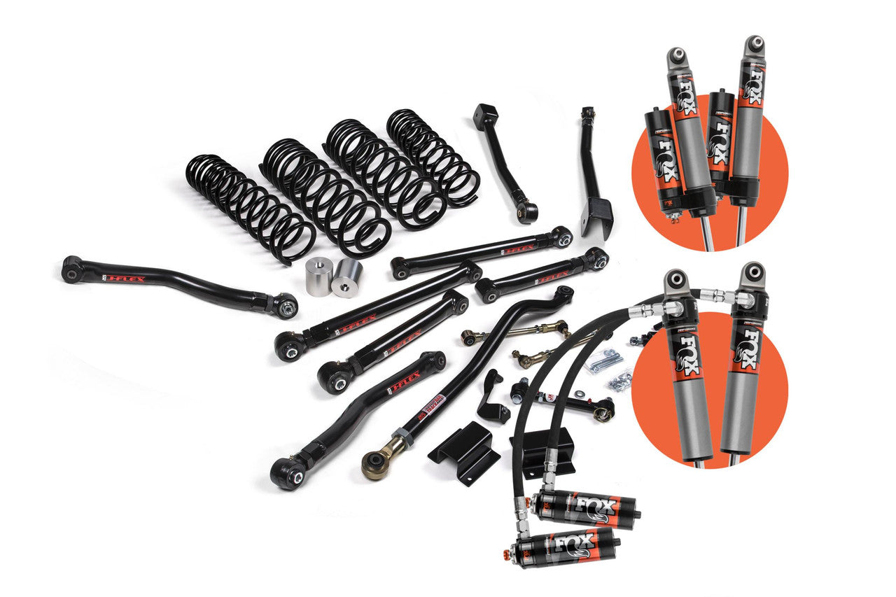 JKS 20-23 Gladiator (JT) 3.5in Front 2in Rear Lift Kit J-Krawl - Fox 2.5 Performance Shocks