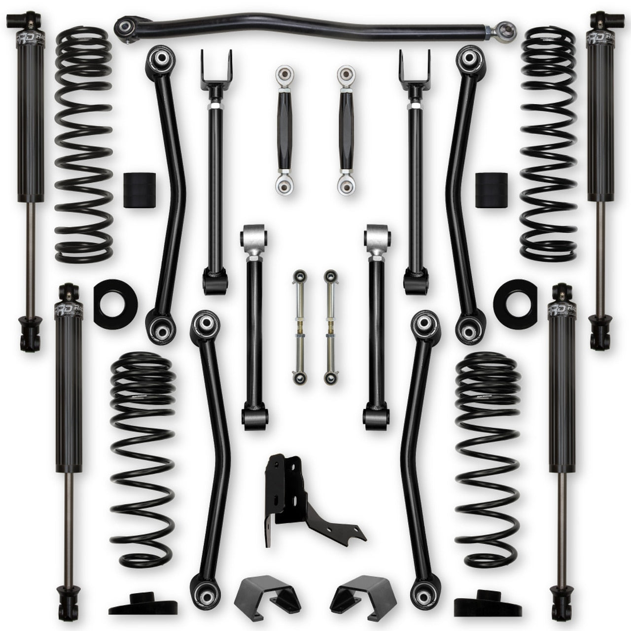 Rock Krawler 2021+ Jeep Wrangler JT (Diesel) 3in Ultimate Adventure (No Limits) System - Stage 1