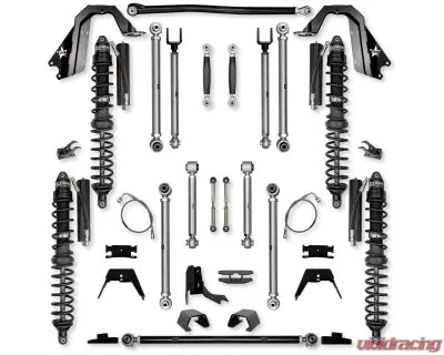 Rock Krawler 2019+ Jeep Wrangler JT 4.5in X Factor Pro (No Limits) Aluminum Trail Runner System