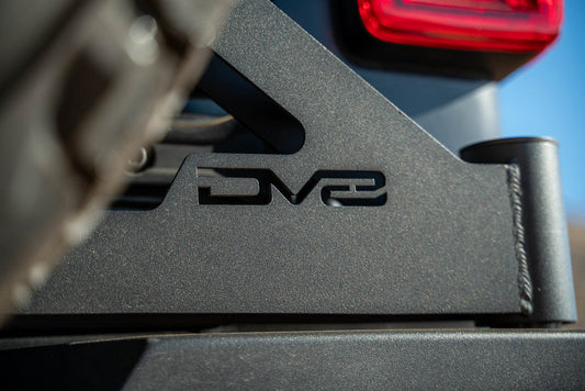 DV8 Offroad 18-25 Jeep Wrangler JL MTO Series Bumper Spare Tire Swing Gate TCJL-13
