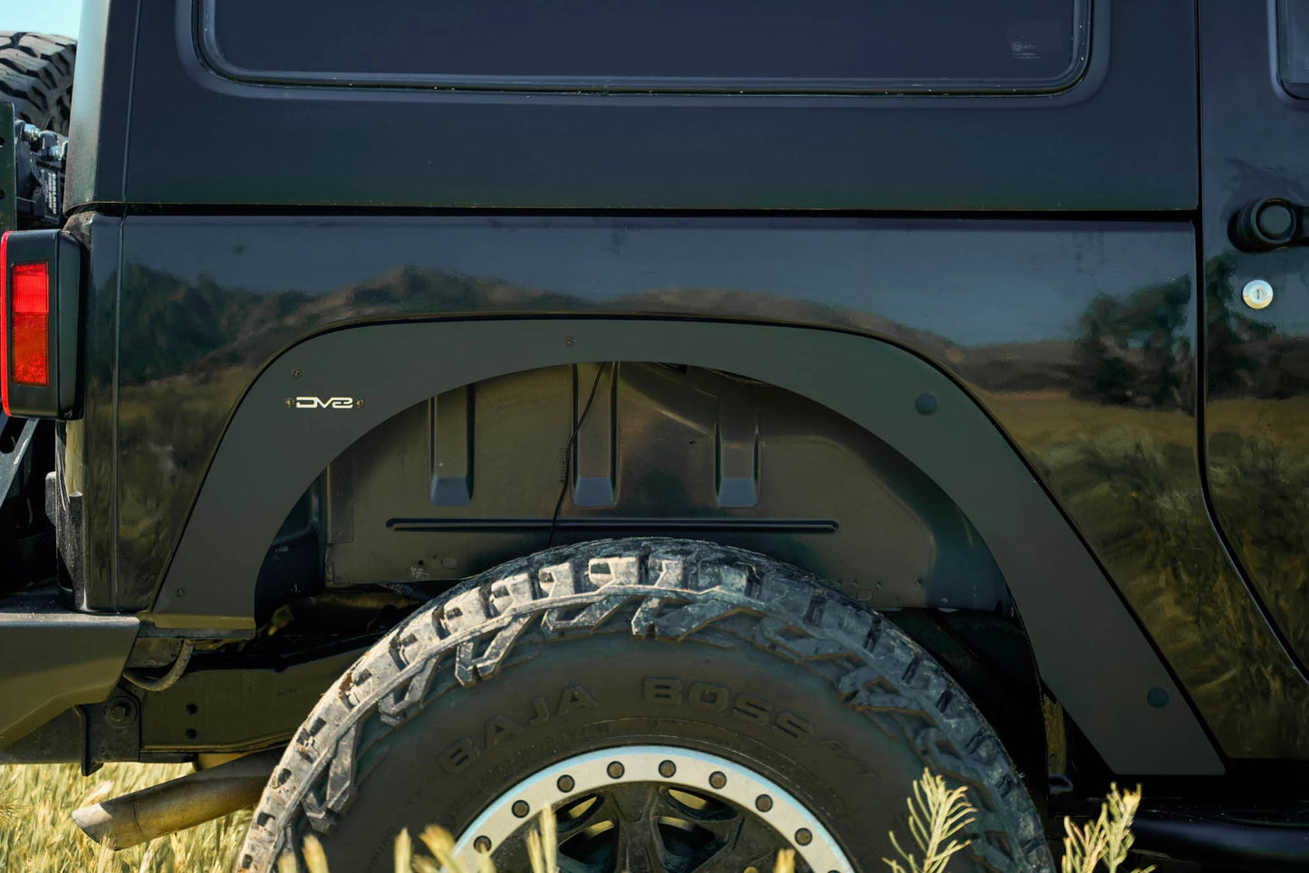 DV8 Offroad 07-18 Jeep Wrangler JK Fender Flare Deletes  FDJK-08