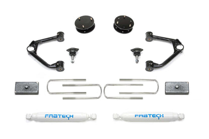 Fabtech 3" Ball Joint Upper Control Arm Sport System w/Performance Shocks – 2025 GM 1500 2WD/4WD (K1212)