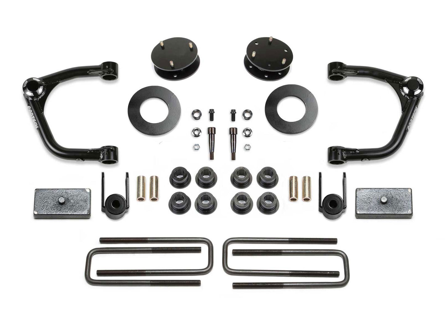 Fabtech 3" Uniball Upper Control Arm System w/ARC Spring Spacer Kit – 2025 GM 1500 2WD/4WD (K1214)