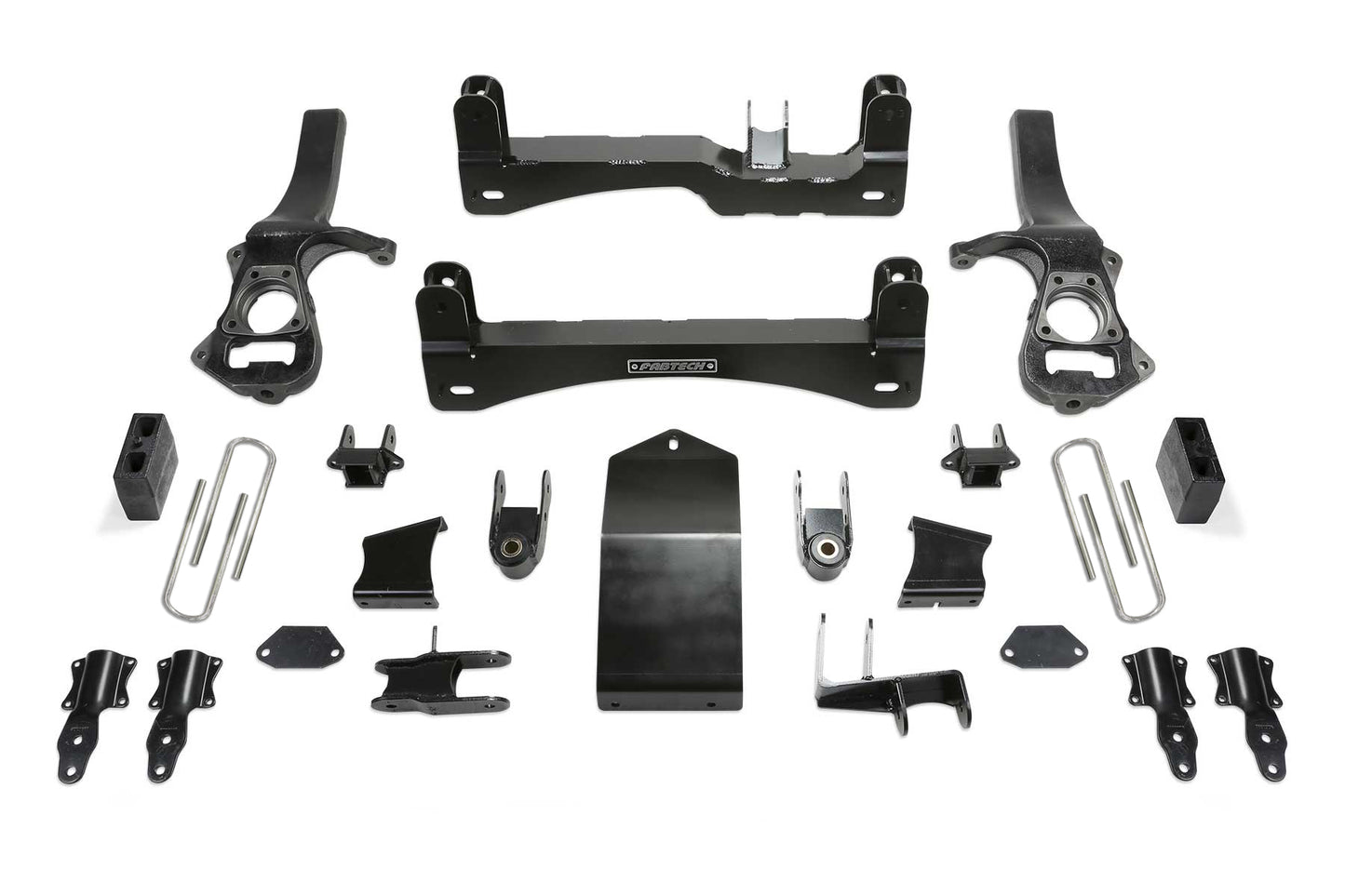 Fabtech 6" Sport Suspension System for Factory Adaptive Ride Control – 2025 GM 1500 4WD (K1217)