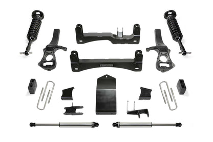 Fabtech 6" Dirt Logic Suspension System w/Dirt Logic 2.5 Coilovers & Dirt Logic 2.25 Rear Shocks – 2025 GM 1500 4WD (K1219DL)