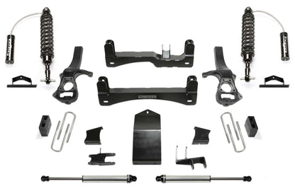 Fabtech 4" Dirt Logic Suspension System w/Dirt Logic 2.5 Reservoir Coilovers & Dirt Logic 2.25 Rear Shocks – 2025 GM 1500 4WD Trail Boss & AT4 (K1230DL)