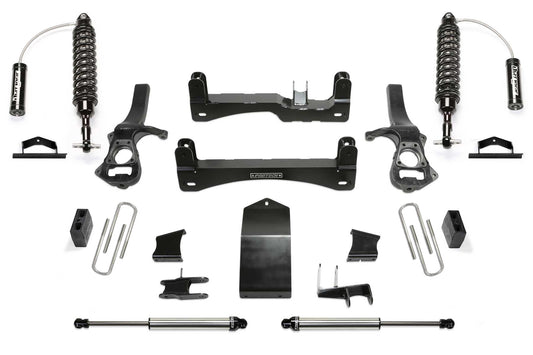 Fabtech 4" Dirt Logic Suspension System w/Dirt Logic 2.5 Reservoir Coilovers & Dirt Logic 2.25 Rear Shocks – 2025 GM 1500 4WD Trail Boss & AT4 (K1230DL)