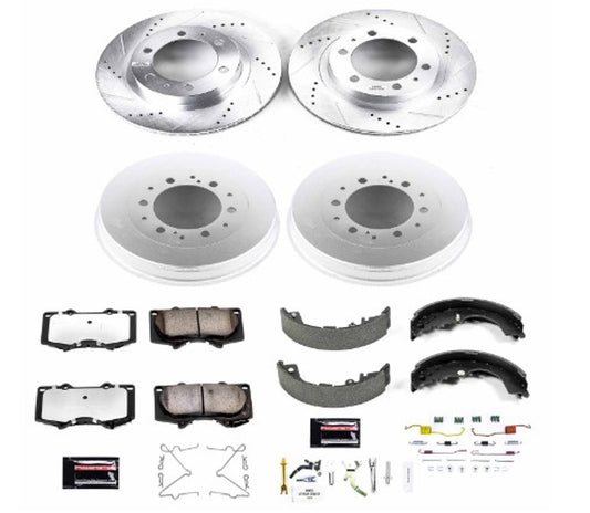 Power Stop 05-18 Toyota Tacoma Front & Rear Autospecialty Brake Kit