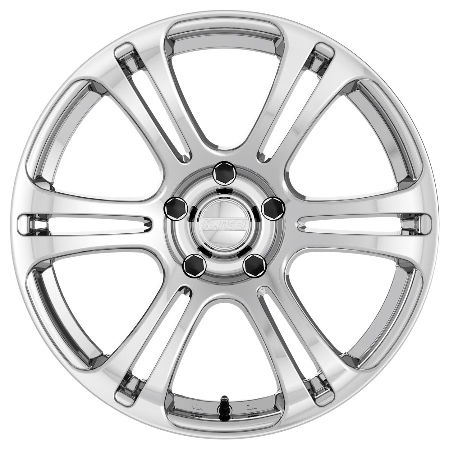Kansei K16X Neo 18x9.5in / 5X120 BP / 35mm Offset / 72.56mm Bore - Chrome