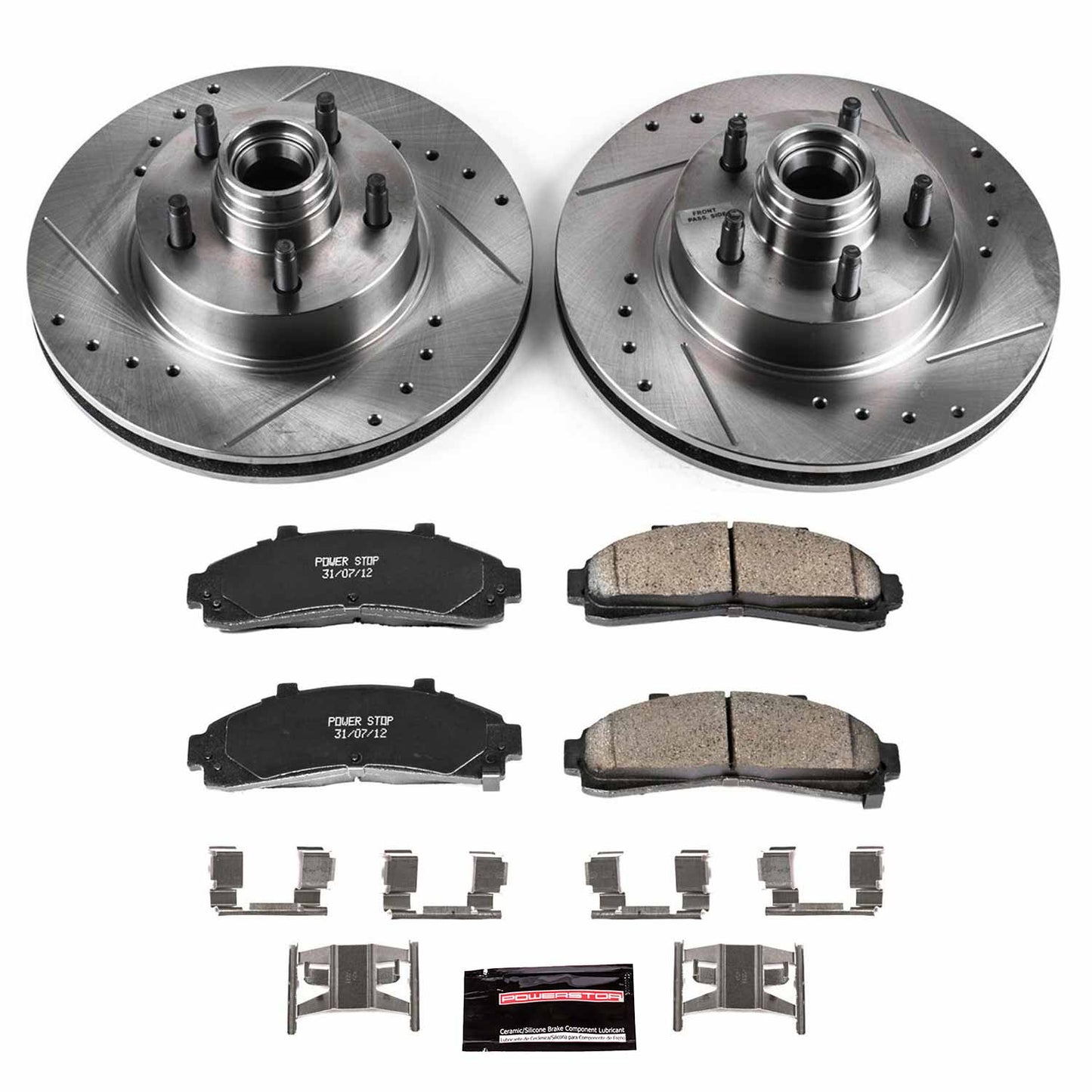 Power Stop 98-02 Ford Ranger EV Front & Rear Autospecialty Brake Kit