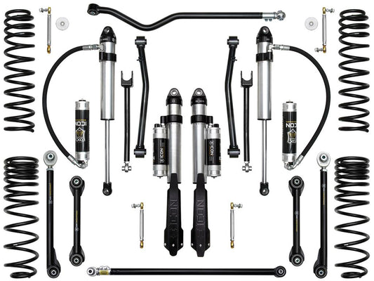 ICON 2in Stage 8 Tubular Suspension System for 2020-2023 Jeep Gladiator - K22108T