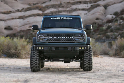 Fabtech 6in Lift Kit with Dirt Logic 2.5 Reservoir Coilovers for 2021-2024 Ford Bronco 4WD (K2396DL)