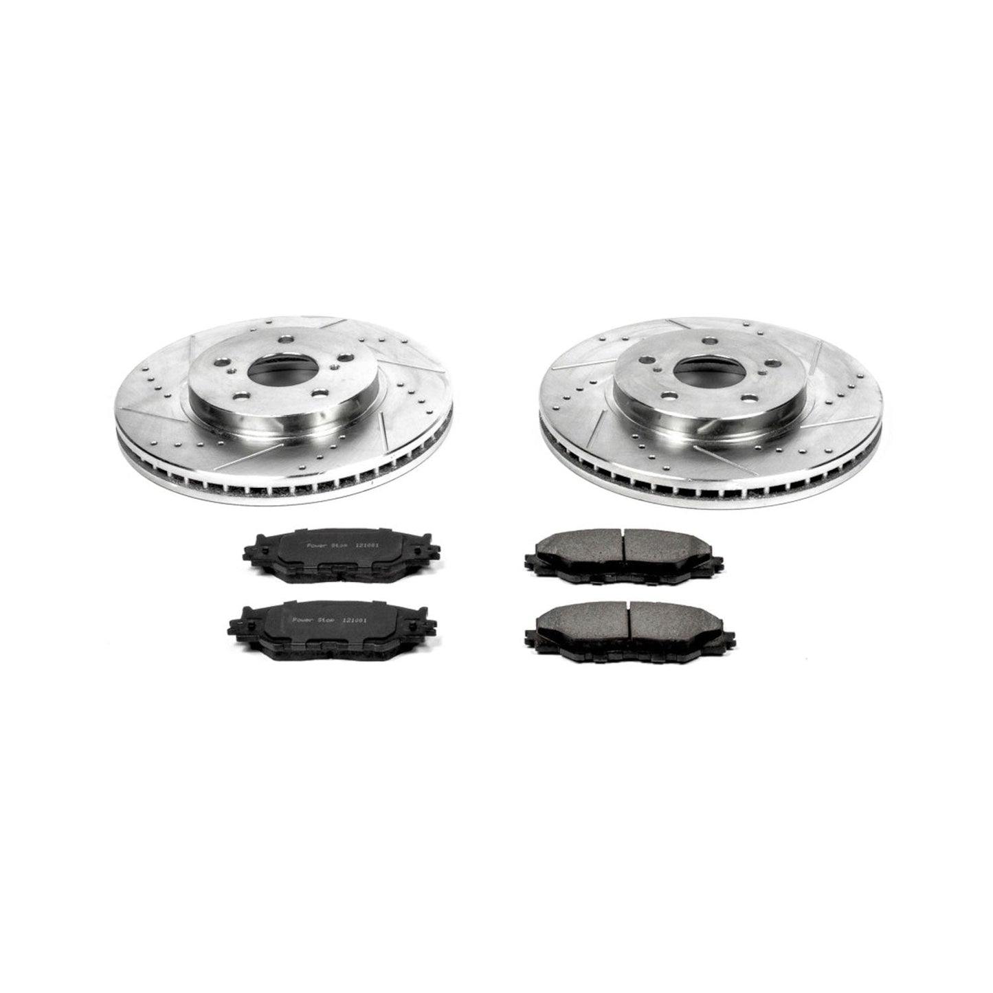 Power Stop 09-13 Lexus IS250 Front & Rear Z17 Evolution Geomet Coated Brake Kit