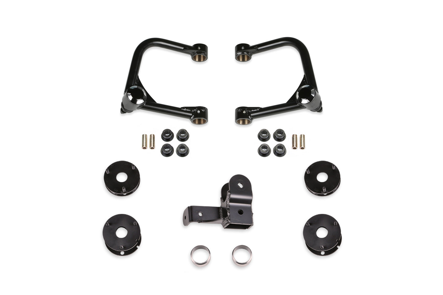 Fabtech 3in Lift Kit with Ball Joint UCAs and Shock Spacers for 2021-2024 Ford Bronco Bilstein Models (K2423)