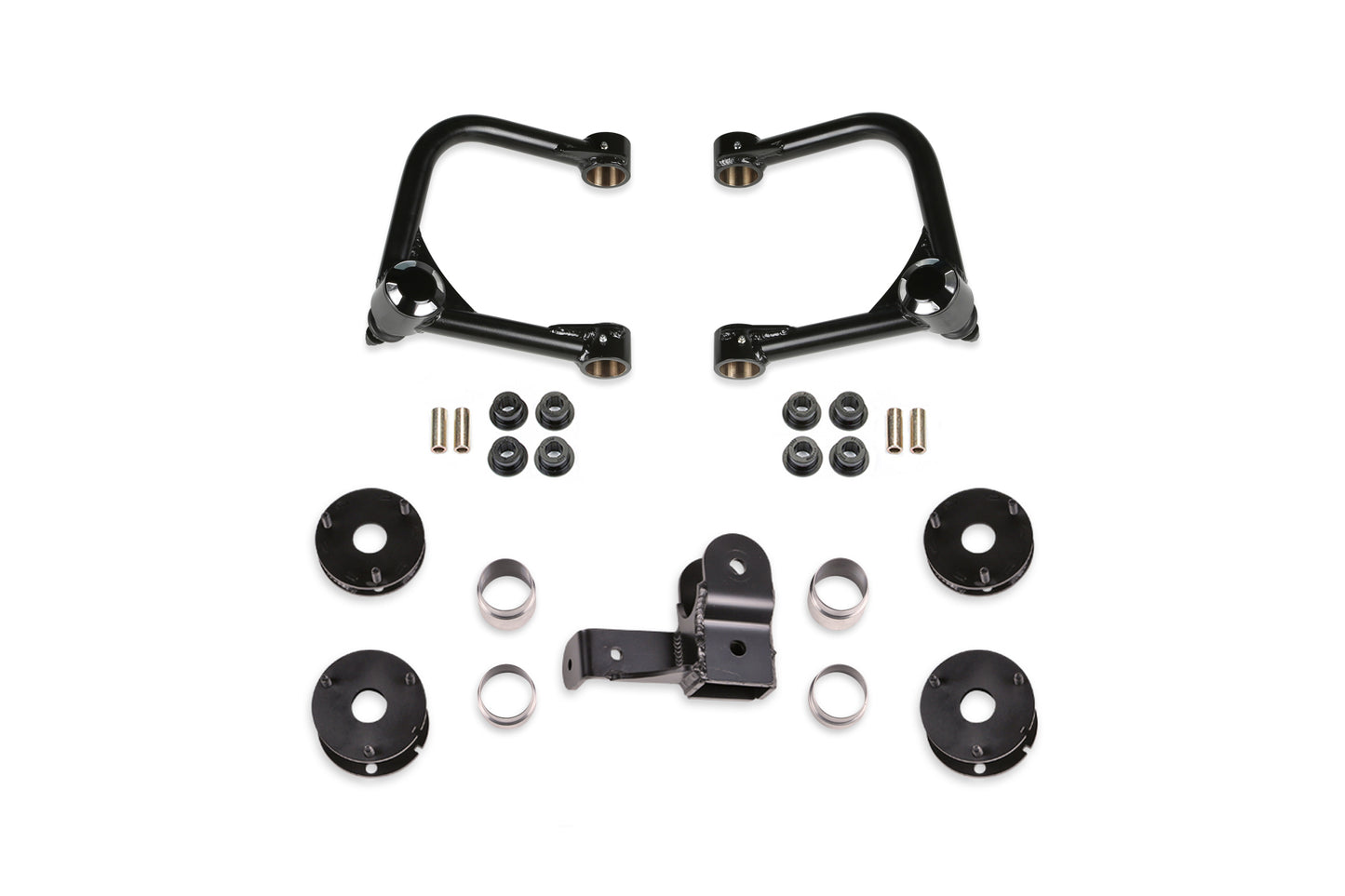 Fabtech 4in Lift Kit with Ball Joint UCAs and Shock Spacers for 2021-2024 Ford Bronco Non-Bilstein Models (K2424)