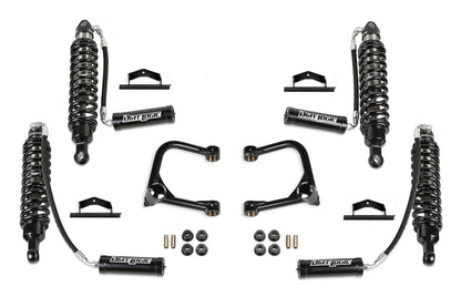 Fabtech 3in Lift Kit with Ball Joint UCAs and Dirt Logic Reservoir Shocks for 2021-2024 Ford Bronco 2-Door Bilstein Models (K2427DL)