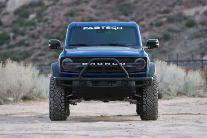 Fabtech 4in Lift Kit with Ball Joint UCAs and Dirt Logic Reservoir Shocks for 2021-2024 Ford Bronco 2-Door Non-Bilstein (K2428DL)