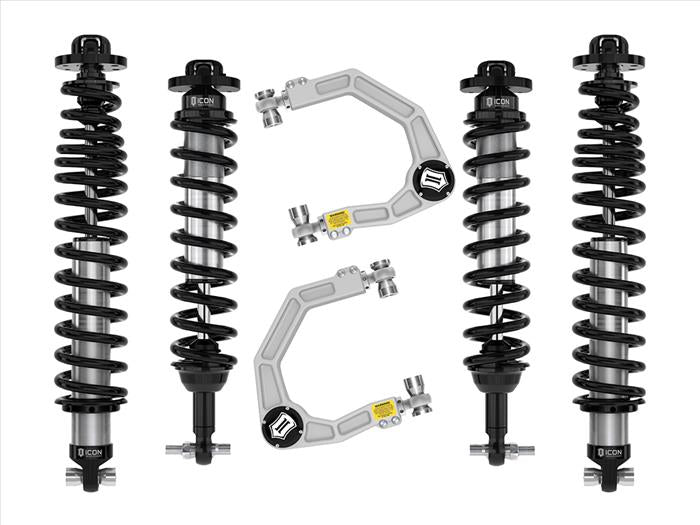 ICON 21-UP BRONCO SASQUATCH 2-3" LIFT STAGE 3 SUSPENSION SYSTEM BILLET