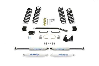 Fabtech 3in Sport II Suspension System with Performance Shocks for 2007-2018 Jeep Wrangler JK Unlimited 4WD 4-Door (K4086)
