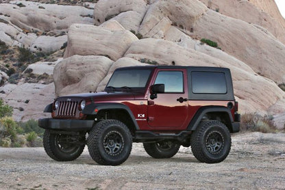 Fabtech 3in Trail Suspension System with Stealth Shocks for 2007-2018 Jeep Wrangler JK 2-Door 4WD (K4089M)