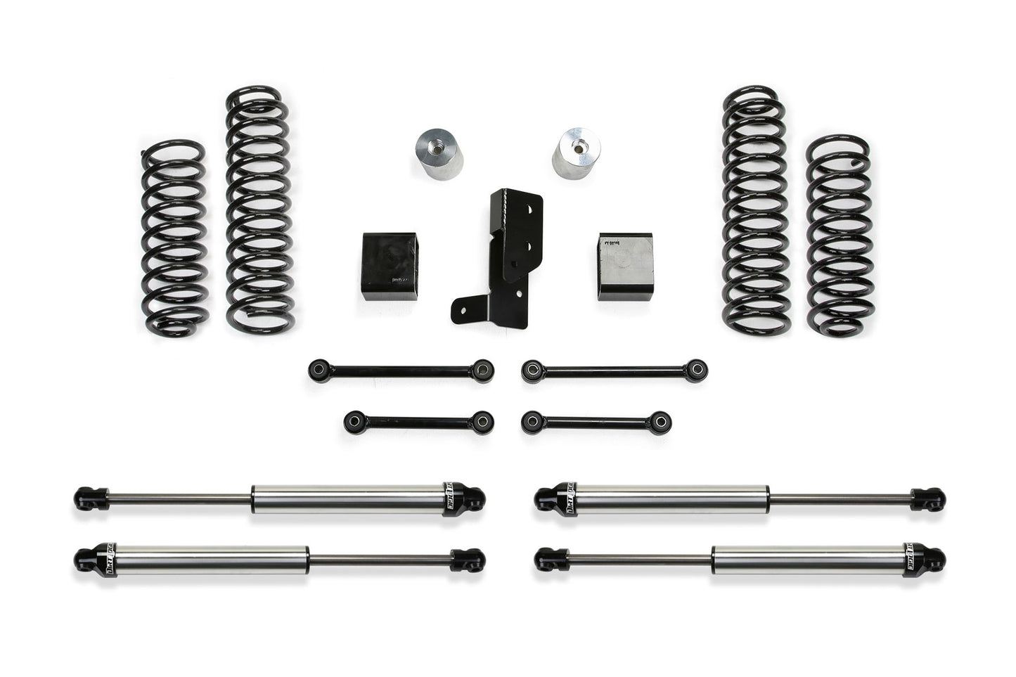 Fabtech 3in Sport Suspension System with Dirt Logic 2.25 Shocks for 2018-2021 Jeep Wrangler JL Unlimited 4WD 4-Door (K4107DL)