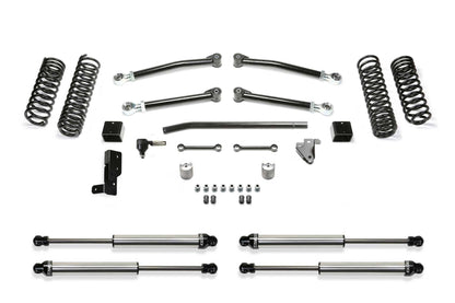 Fabtech 3in Trail Suspension System with Dirt Logic 2.25 Shocks for 2018-2021 Jeep Wrangler JL Unlimited 4WD 4-Door (K4117DL)