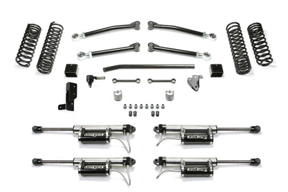 Fabtech 5in Trail Suspension System with Dirt Logic 2.25 Reservoir Shocks for 2018-2021 Jeep Wrangler JL 4-Door 4WD (K4141DL)