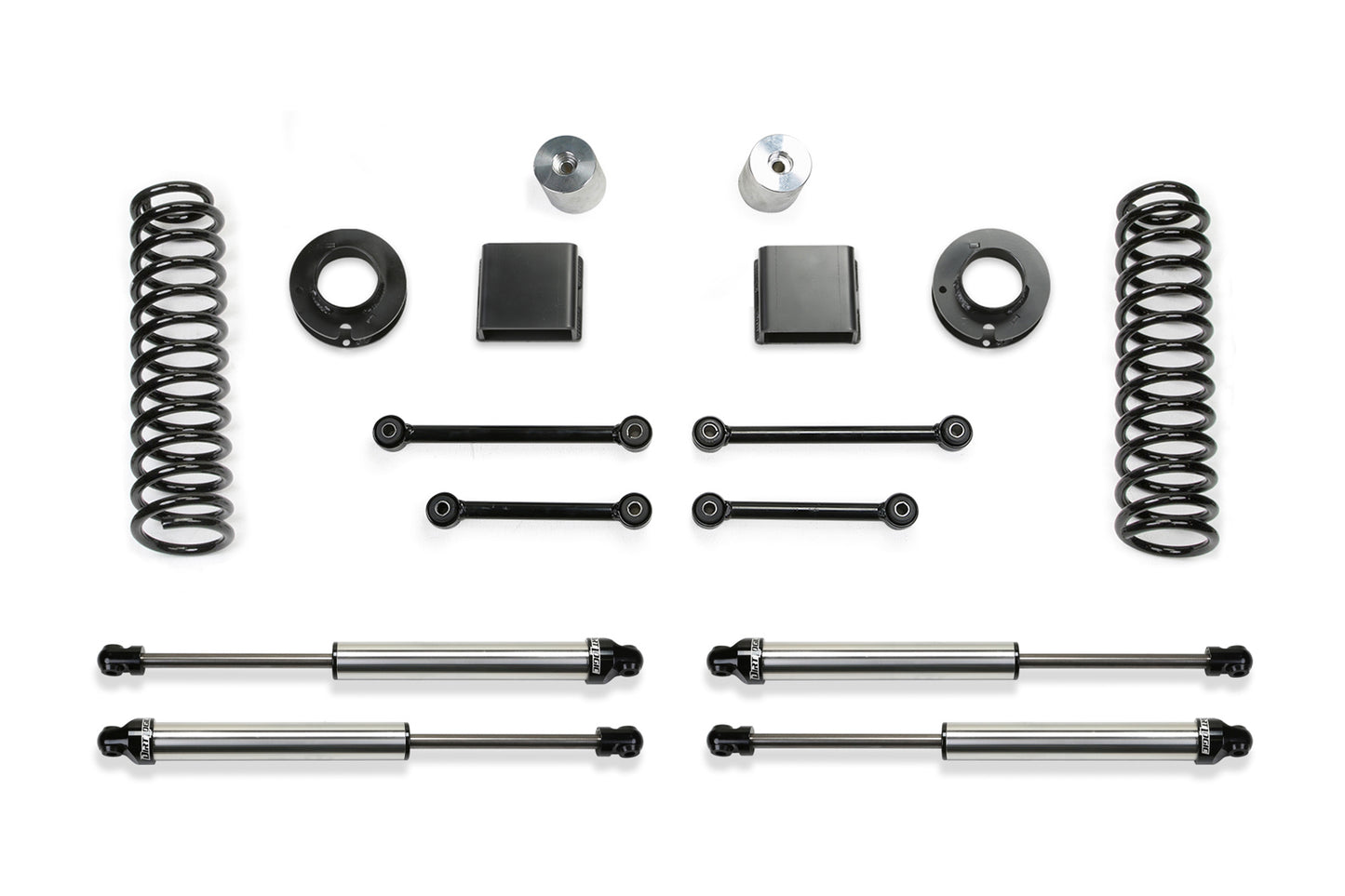 Fabtech 3in Sport Suspension System with Dirt Logic 2.25 Shocks for 2020-2021 Jeep Gladiator JT 4WD Gas (K4160DL)