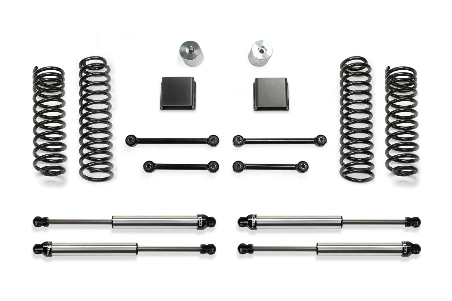 Fabtech 3in Sport II Suspension System with Dirt Logic 2.25 Shocks for 2020-2021 Jeep Gladiator JT 4WD Gas (K4163DL)