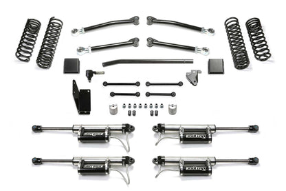 Fabtech 3in Trail Suspension System with Dirt Logic 2.25 Reservoir Shocks for 2020-2021 Jeep Gladiator JT 4WD Gas (K4168DL)