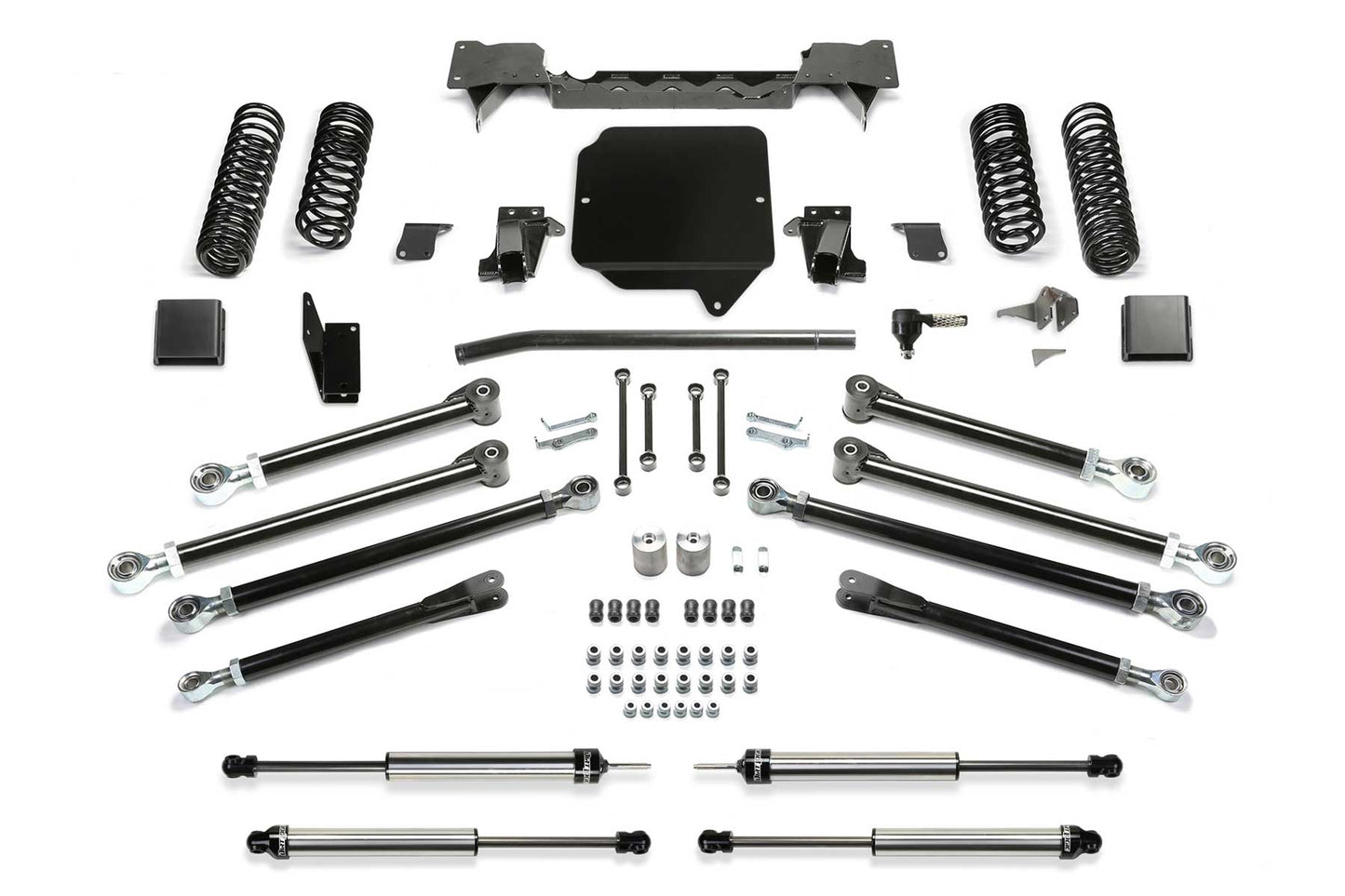 Fabtech 3in Crawler Long Arm Suspension System with Dirt Logic 2.25 Shocks for 2020-2021 Jeep Gladiator JT 4WD Gas (K4169DL)