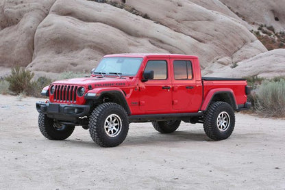 Fabtech 3in Crawler Long Arm Suspension System with Dirt Logic 2.5 Reservoir Coilovers and Dirt Logic 2.25 Rear Shocks for 2020 Jeep Gladiator JT 4WD (K4171DL)