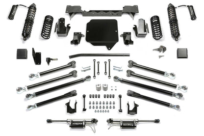 Fabtech 3in Crawler Long Arm Suspension System with Dirt Logic 2.5 Reservoir Coilovers and Dirt Logic 2.25 Reservoir Rear Shocks for 2020 Jeep Gladiator JT 4WD (K4172DL)