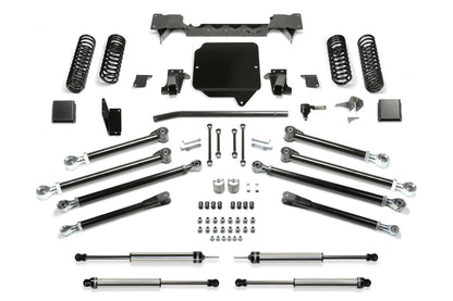 Fabtech 5in Crawler Long Arm Suspension System with Dirt Logic 2.25 Shocks for 2020-2021 Jeep Gladiator JT 4WD Gas (K4177DL)