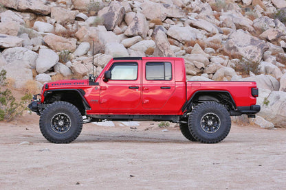 Fabtech 5in Crawler Long Arm Suspension System with Dirt Logic 2.25 Reservoir Shocks for 2020-2021 Jeep Gladiator JT 4WD Gas (K4178DL)