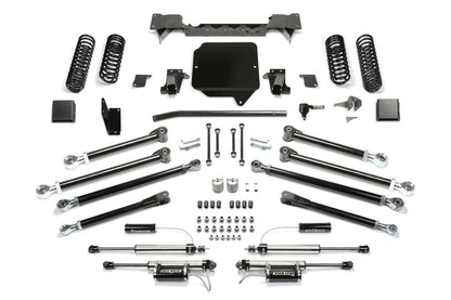 Fabtech 5in Crawler Long Arm Suspension System with Dirt Logic 2.25 Reservoir Shocks for 2020-2021 Jeep Gladiator JT 4WD Gas (K4178DL)