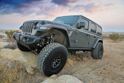 Fabtech Front Inner Fender Kit for Jeep Wrangler JL and Gladiator JT with Factory Fenders (K4186)