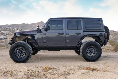 Fabtech Front Inner Fender Kit for Jeep Wrangler JL and Gladiator JT with Fabtech Tube Fenders (K4187)